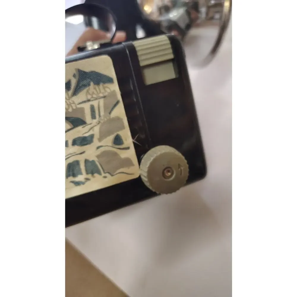 Vintage Kodak Brownie Hawkeye Flash Model Camera 1950s MCM Photography Decor